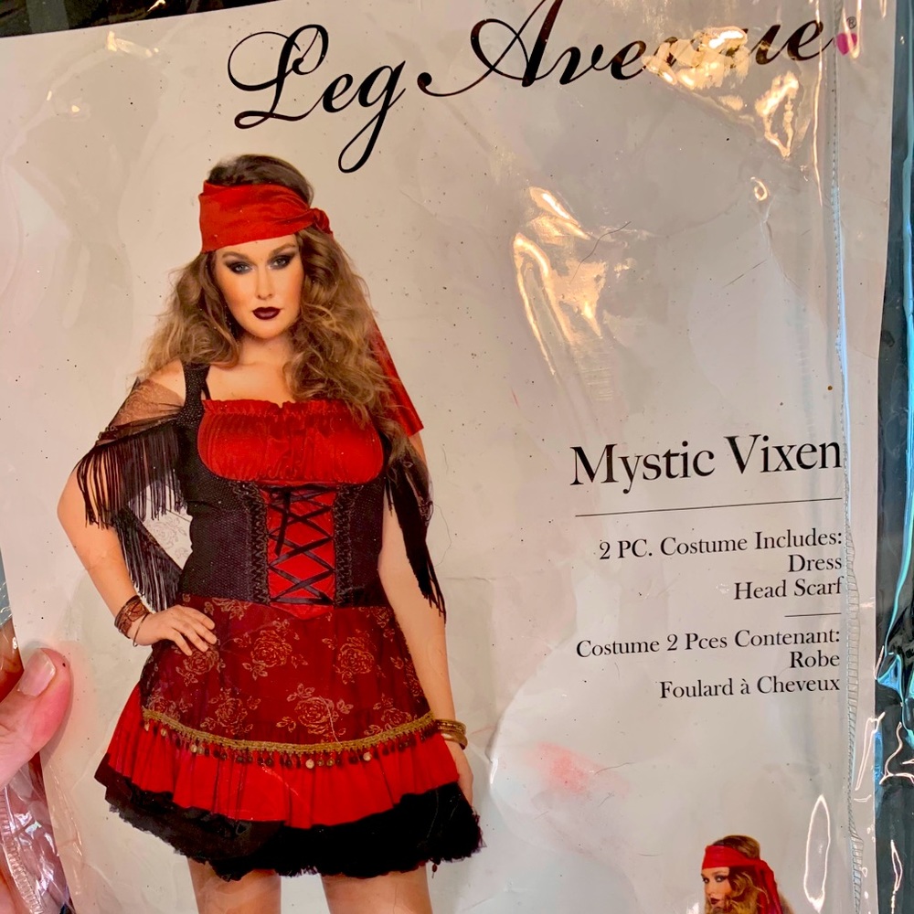 Pirate Costume Leg Avenue Size 3X/4X